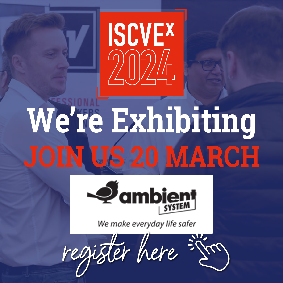 ISCVEx 2024 We are Exhibiting Banner 1200px - Exhibitors - Ambient System