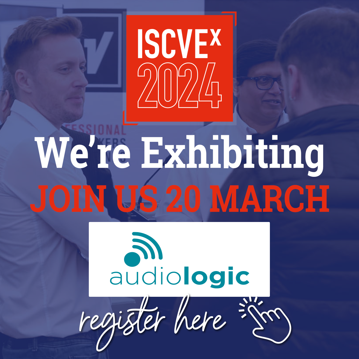 ISCVEx 2024 We are Exhibiting Banner 1200px - Exhibitors - Audiologic