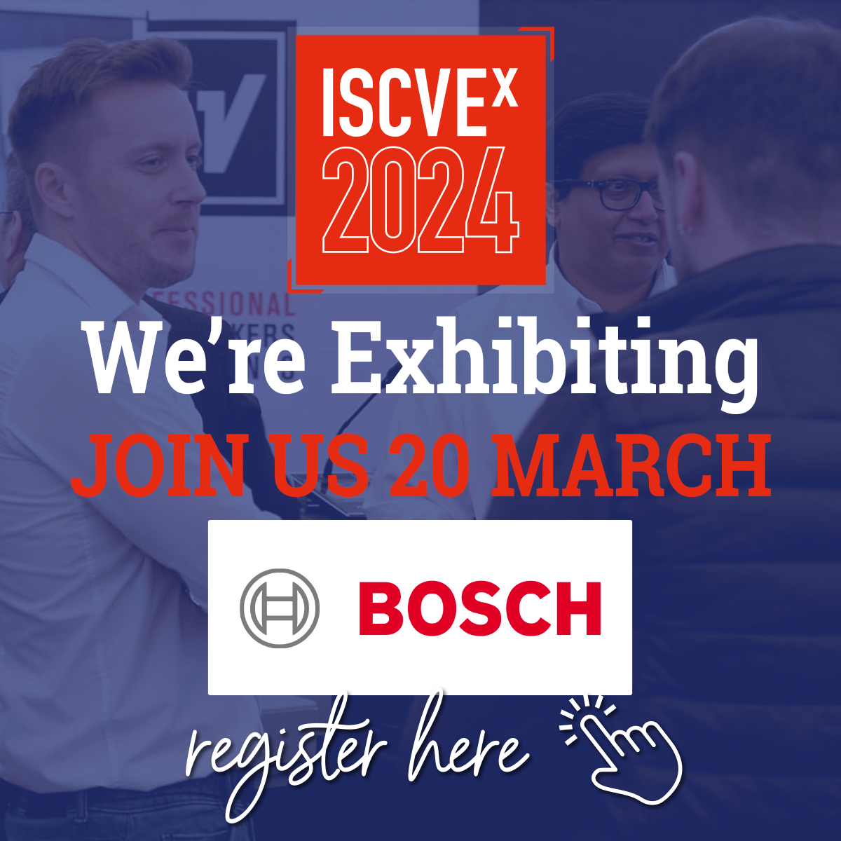 ISCVEx 2024 We are Exhibiting Banner 1200px - Exhibitors - Bosch