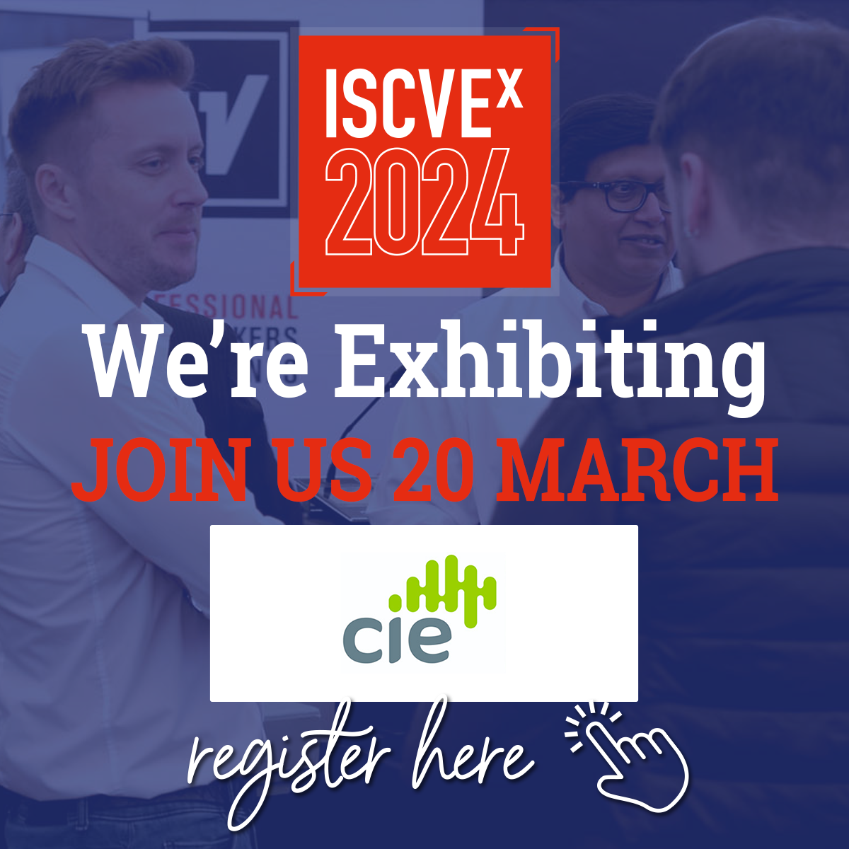 ISCVEx 2024 We are Exhibiting Banner 1200px - Exhibitors - CIE