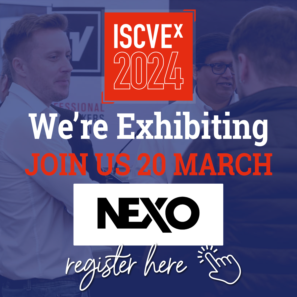 ISCVEx 2024 We are Exhibiting Banner 1200px - Exhibitors - Nexo